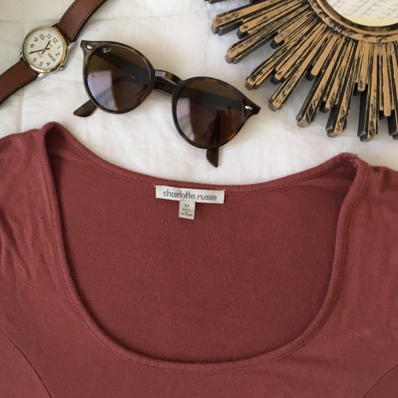 Charlotte Russe Long Sleeve, Short Flowy Dress - Picture 2 of 3